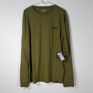 Yamaha Olive Long Sleeve Men's Shirt